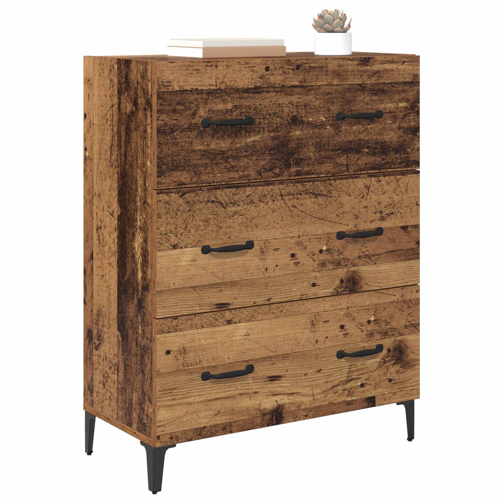 Sideboard Altholz 69,5 x 34 x 90 cm Holzwerkstoff
