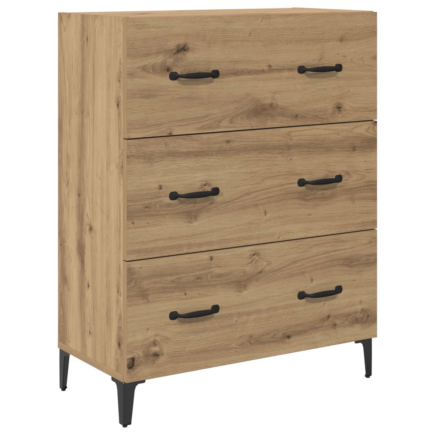 Sideboard Artisan-Eiche 69,5 x 34 x 90 cm Holzwerkstoff