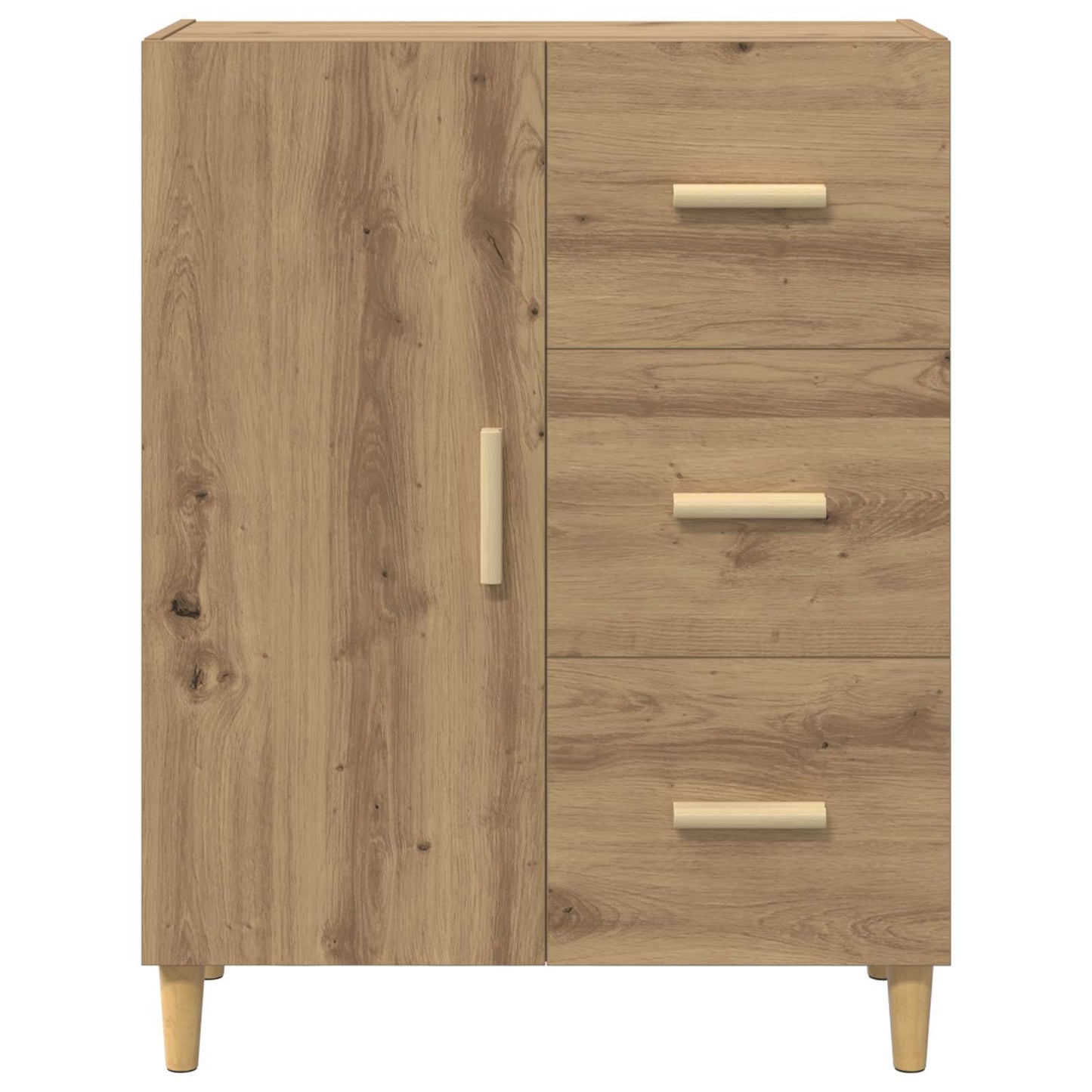 Sideboard Artisan-Eiche 34 x 69,5 x 90 cm Holzwerkstoff