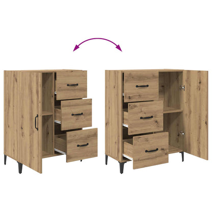 Sideboard Artisan-Eiche 69,5 x 34 x 90 cm Holzwerkstoff