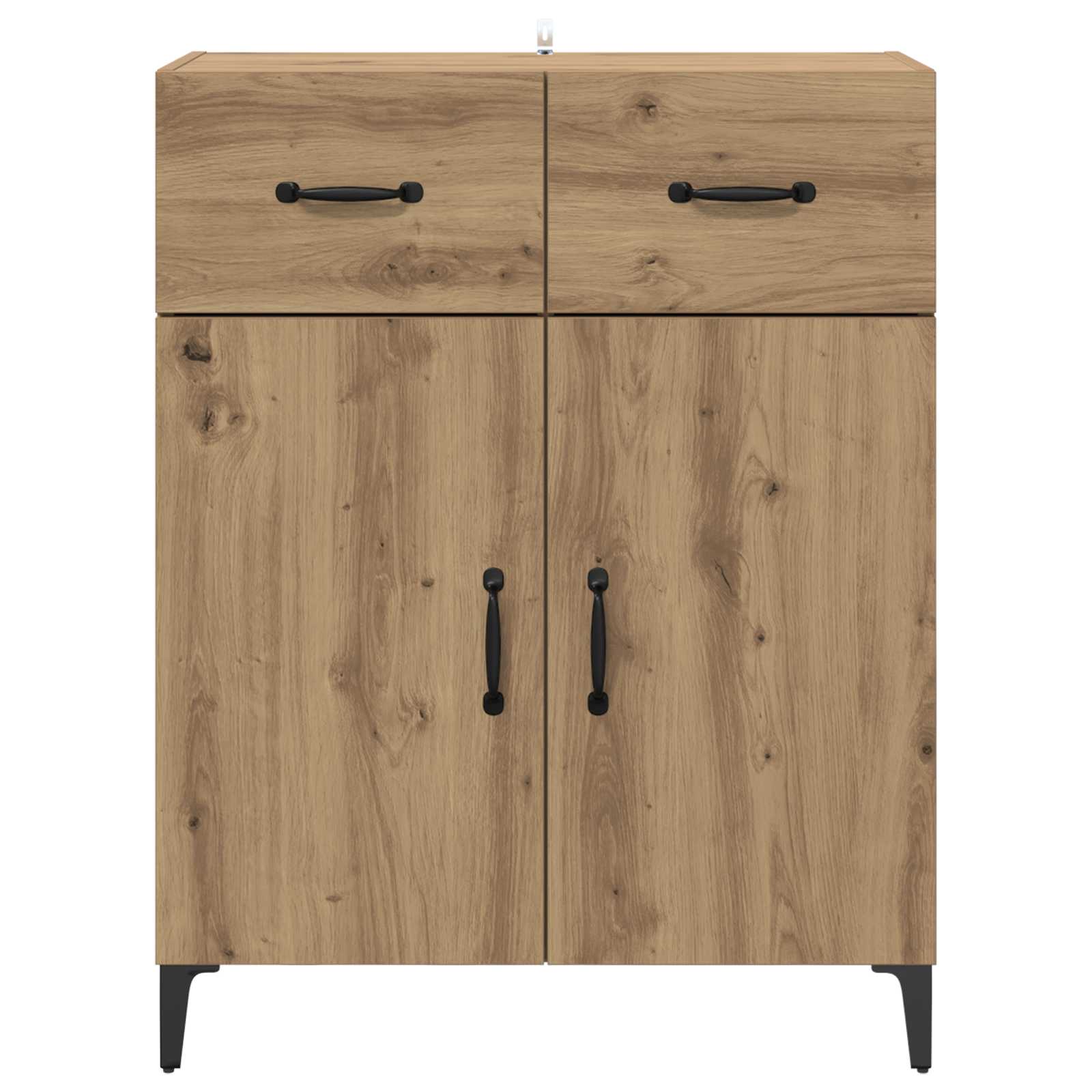 Sideboard Artisan-Eiche 69,5 x 34 x 90 cm Holzwerkstoff
