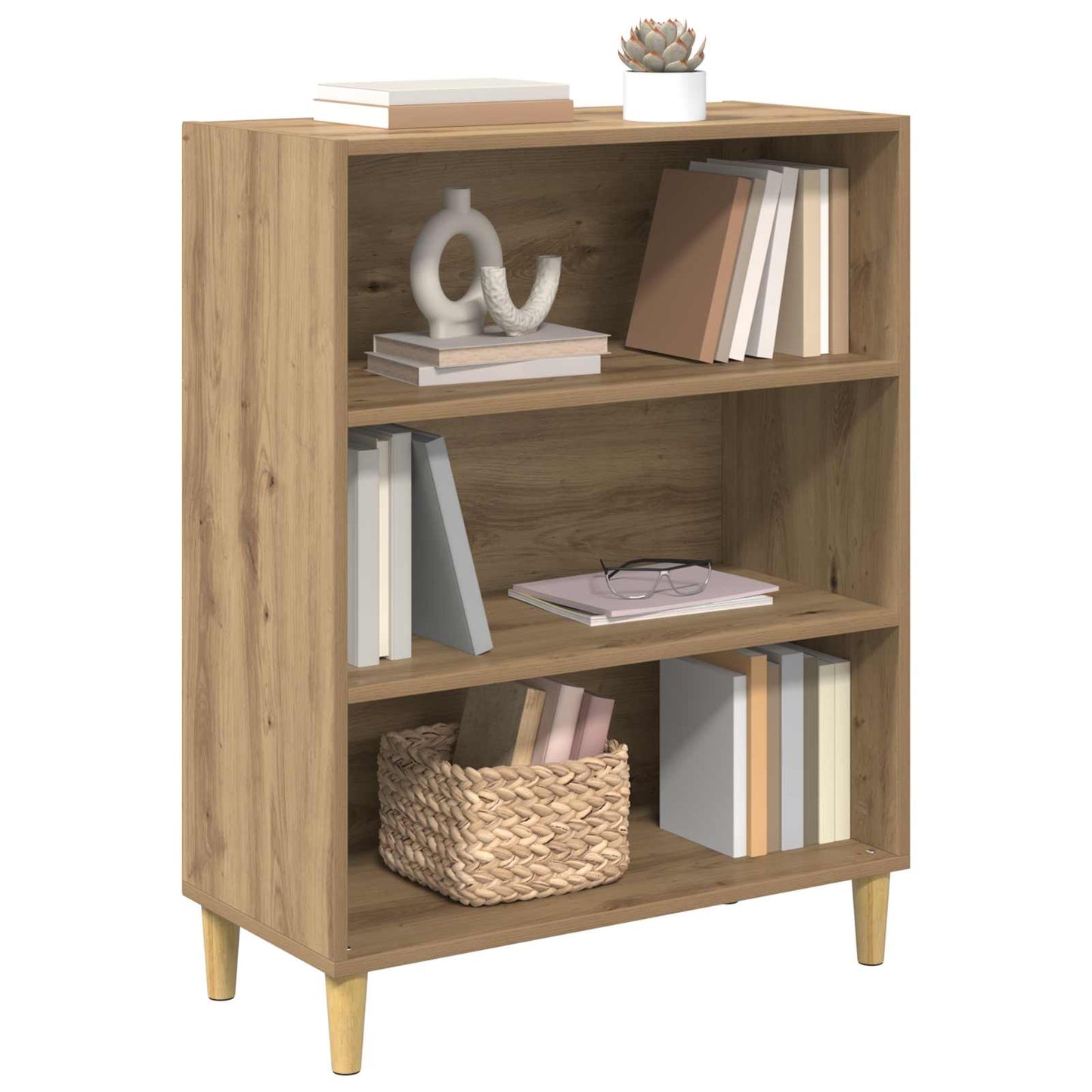 Sideboard Artisan-Eiche 69,5 x 32,5 x 90 cm Holzwerkstoff