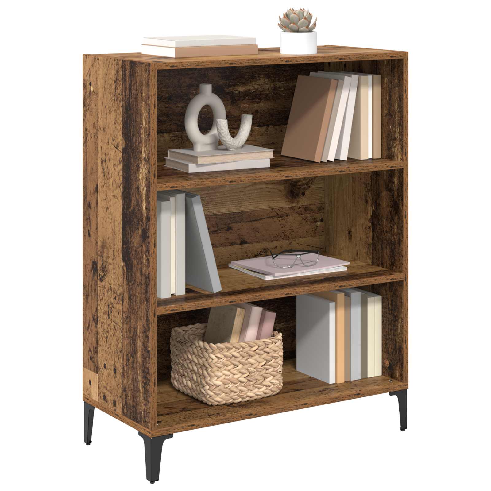 Sideboard Altholz 69,5 x 32,5 x 90 cm Holzwerkstoff