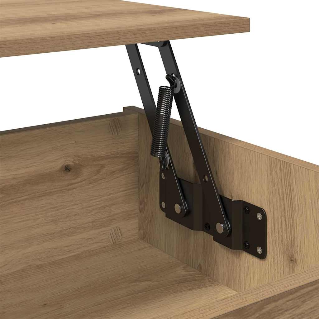 Couchtisch Artisan-Eiche 80 x 50.5 x 41.5 cm Holzwerkstoff