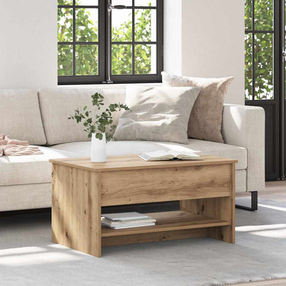 Couchtisch Artisan-Eiche 80 x 50,5 x 41,5 cm Holzwerkstoff