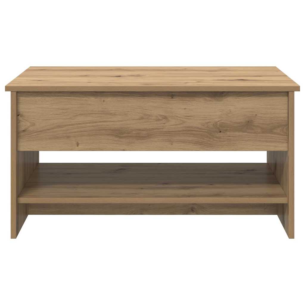 Couchtisch Artisan-Eiche 80 x 50.5 x 41.5 cm Holzwerkstoff