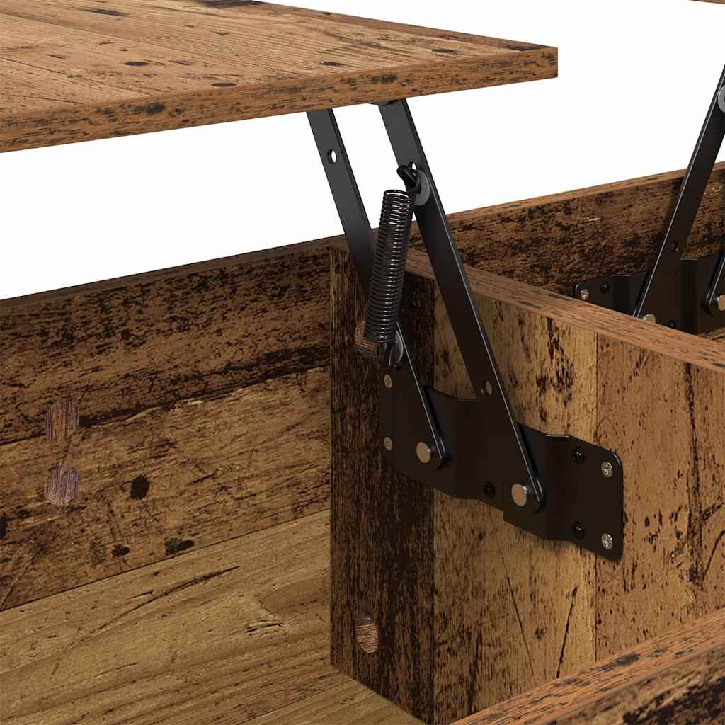 Couchtisch Altholz 102 x 50.5 x 46.5 cm Holzwerkstoff
