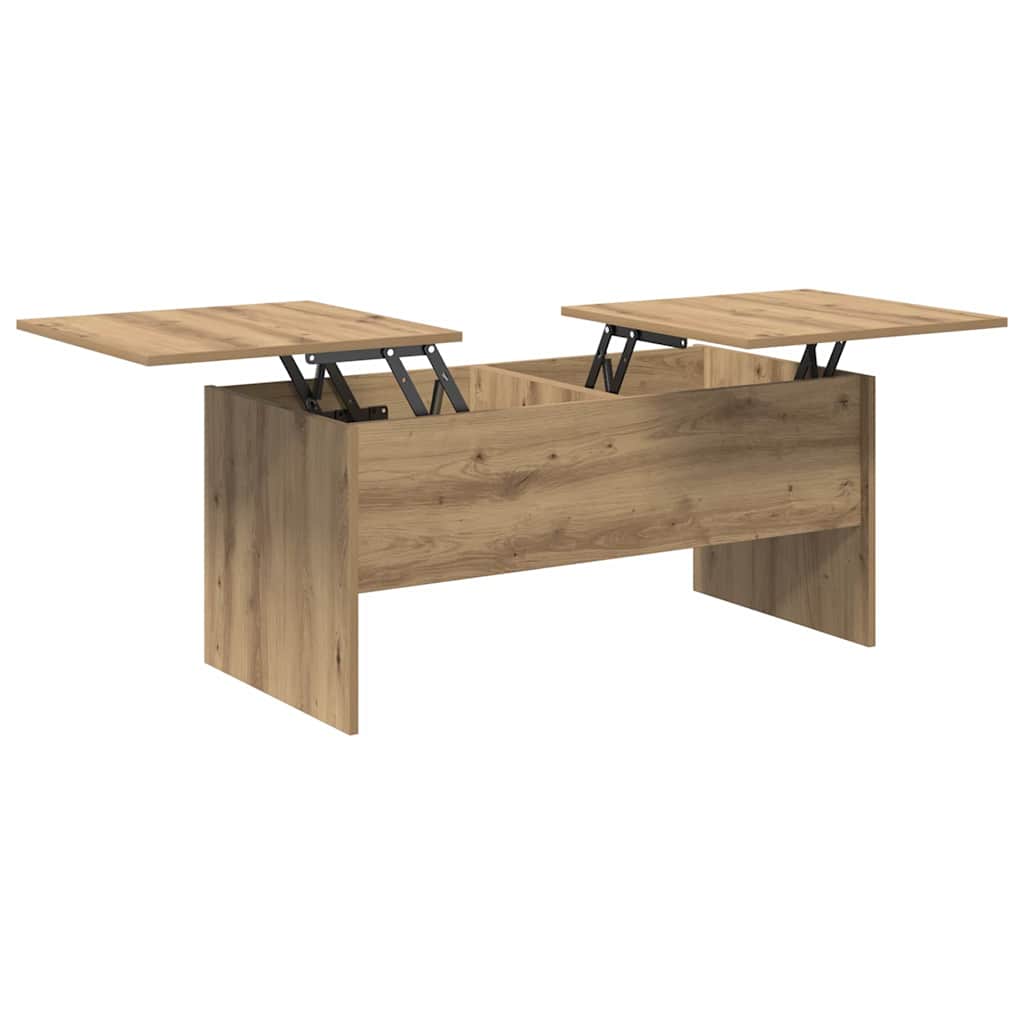Couchtisch Artisan-Eiche 102 x 50,5 x 46,5 cm Holzwerkstoff