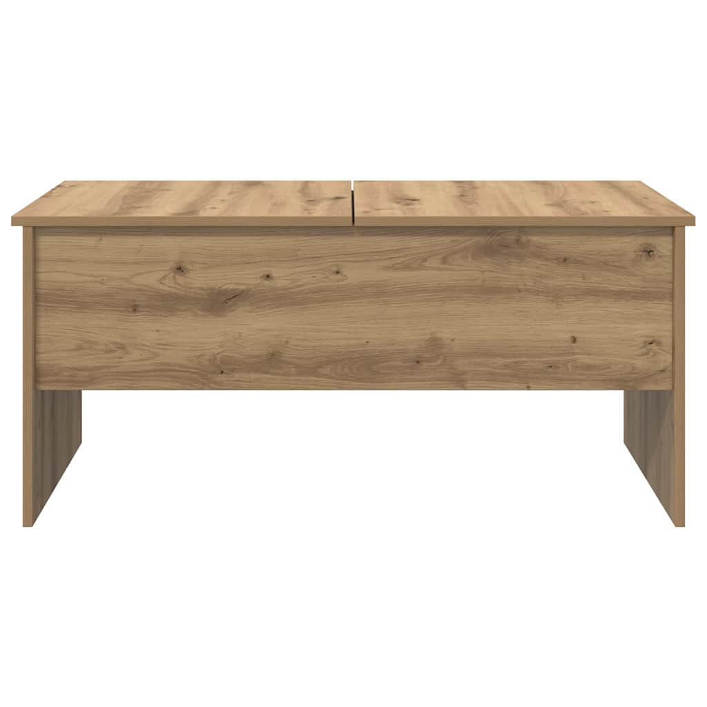 Couchtisch Artisan-Eiche 102 x 50,5 x 46,5 cm Holzwerkstoff