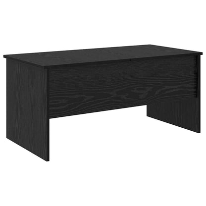 Couchtisch Schwarz Eichen-Optik 102 x 50,5 x 46,5 cm