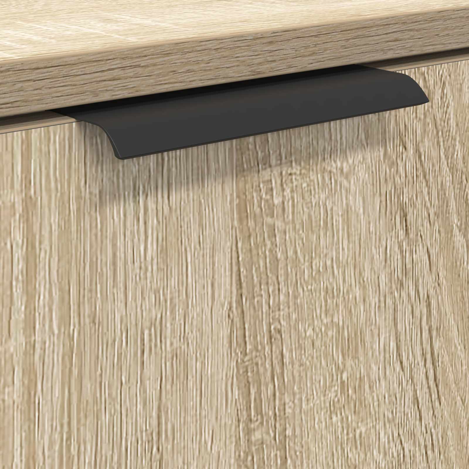 Badezimmerschrank Sonoma-Eiche 64,5 x 33,5 x 59 cm