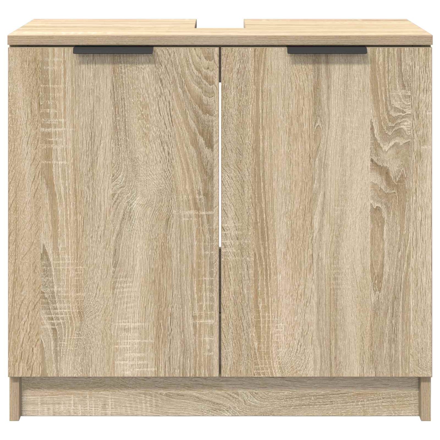 Badezimmerschrank Sonoma-Eiche 64,5 x 33,5 x 59 cm