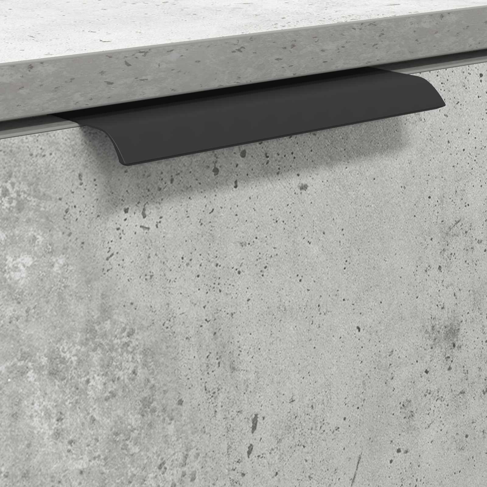Badezimmerschrank Beton Grau 64,5 x 33,5 x 59 cm Holzwerkstoff