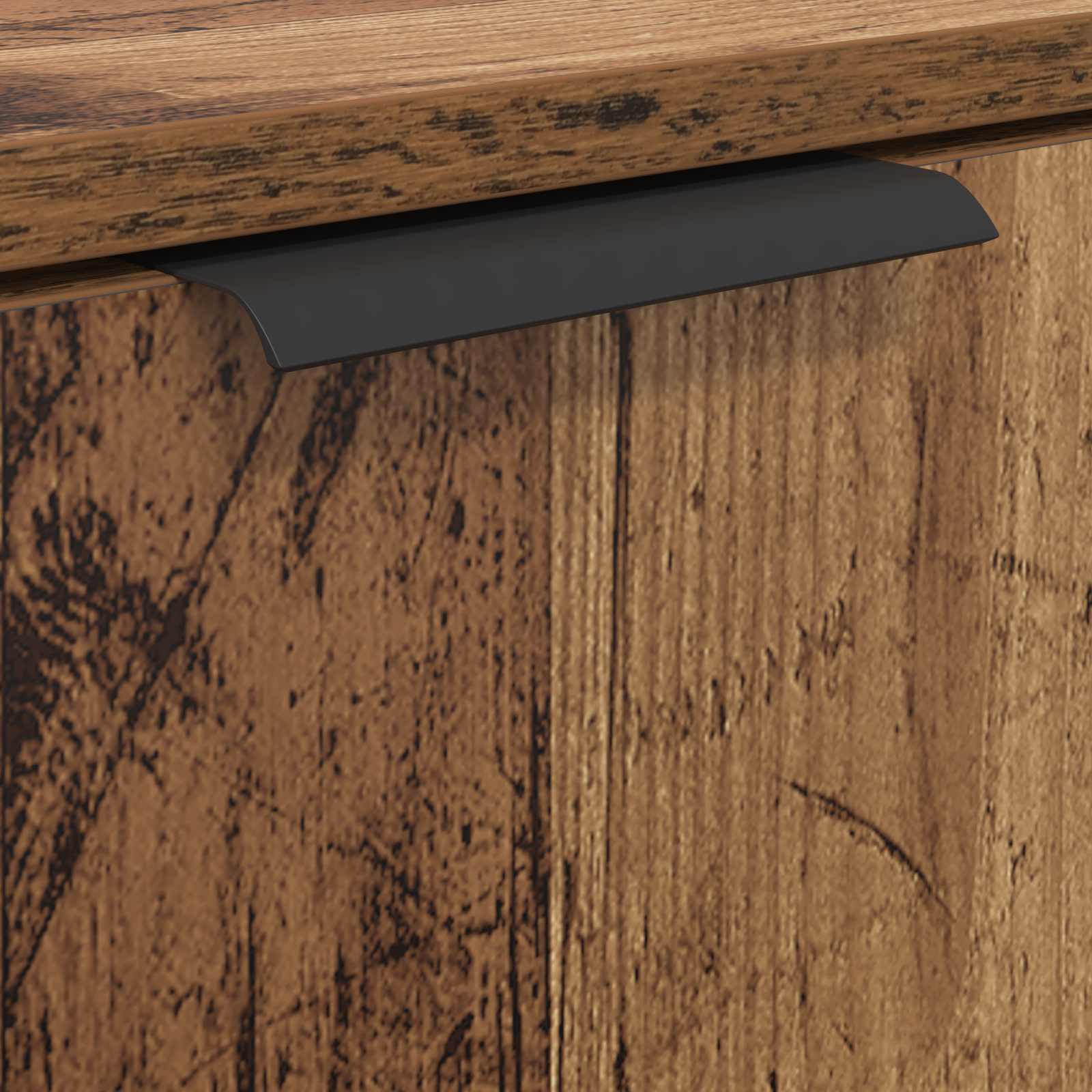 Badezimmerschrank Altholz 64,5 x 33,5 x 59 cm Holzwerkstoff