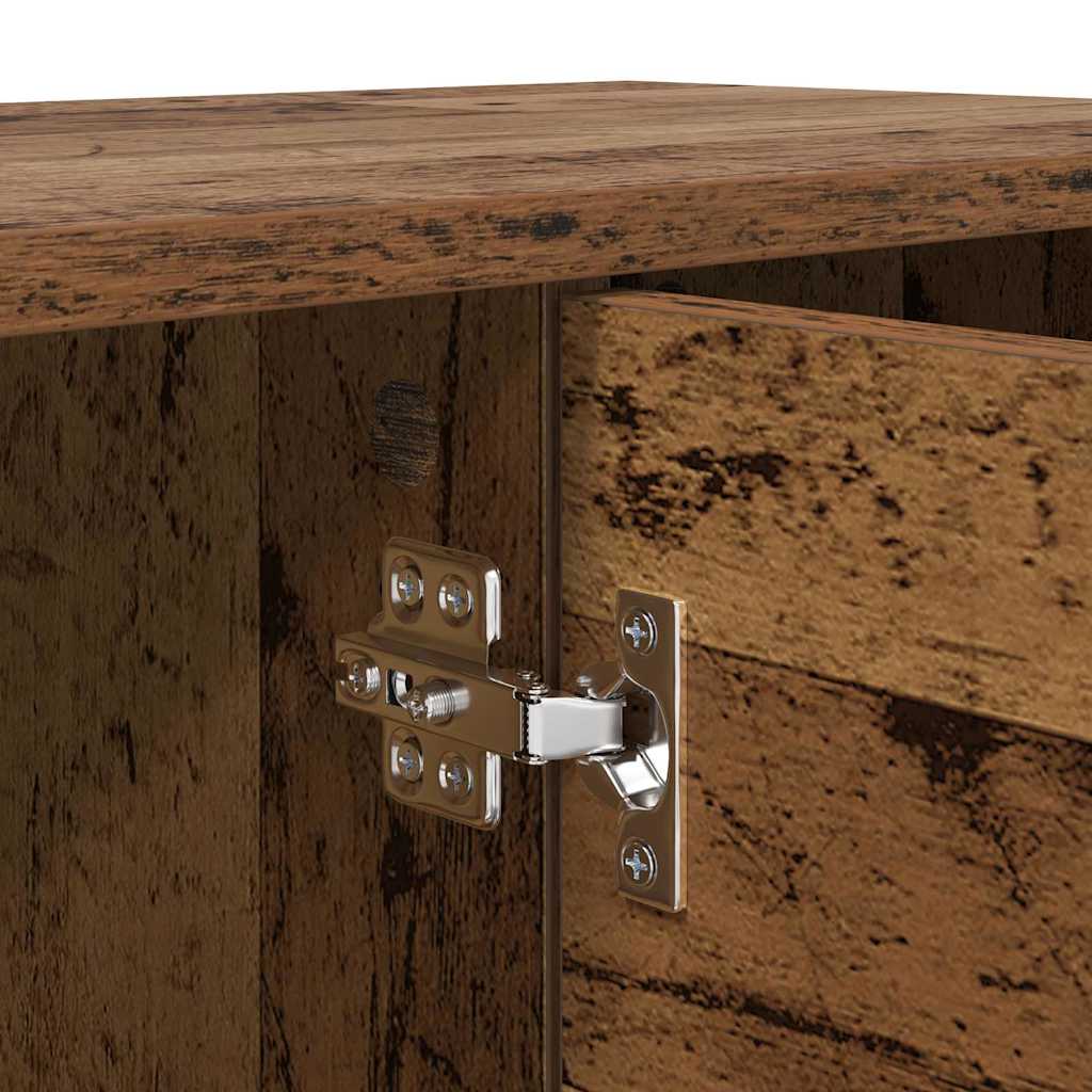 TV-Schränk 102 x 35 x 36,5 cm Altholz Holzwerkstoff