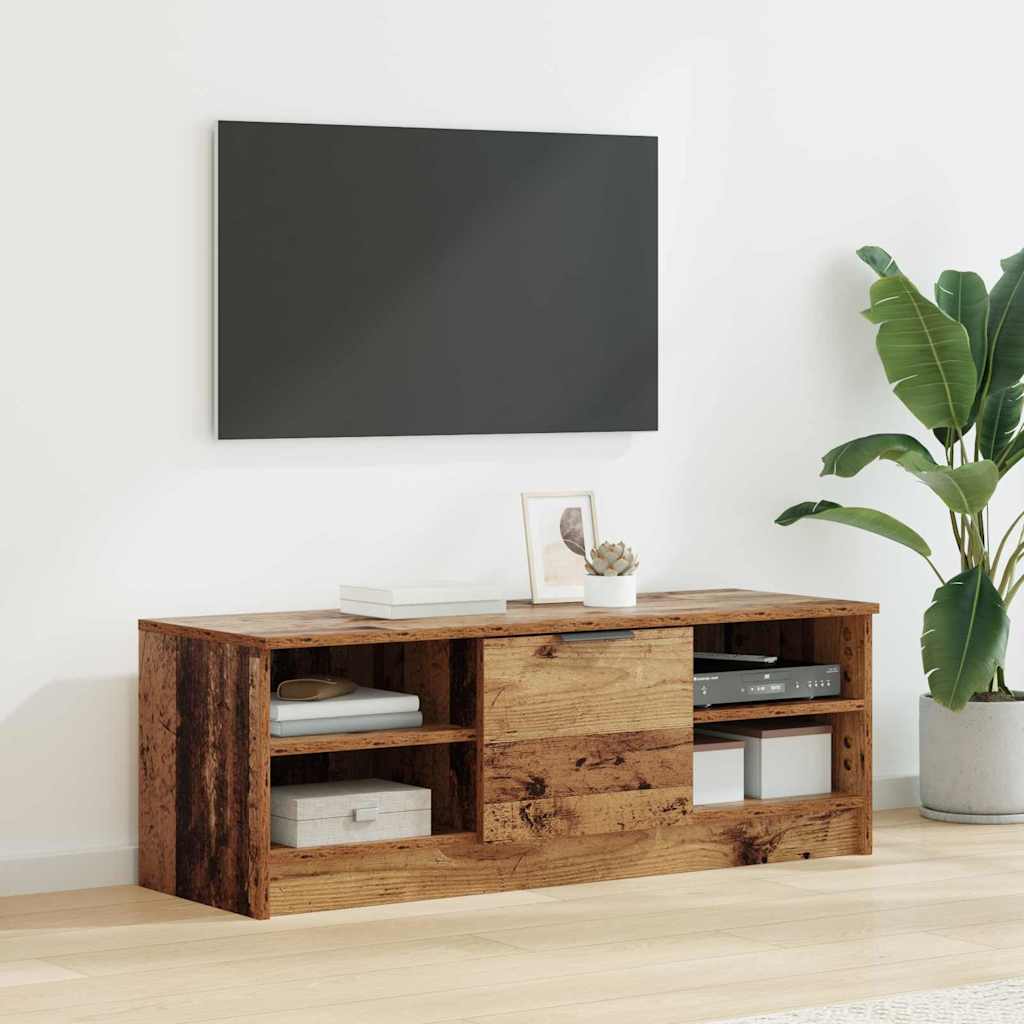 TV-Schränk 102 x 35 x 36,5 cm Altholz Holzwerkstoff