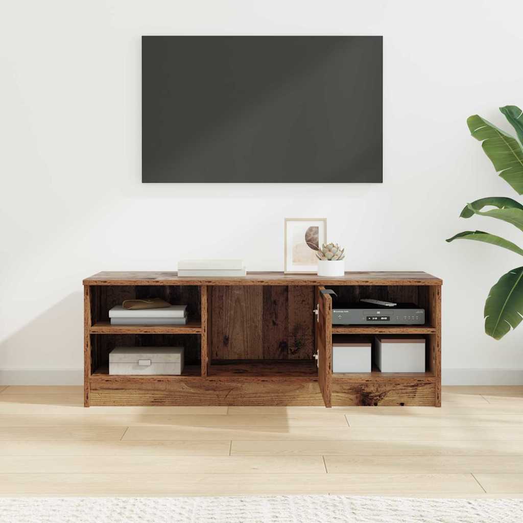 TV-Schränk 102 x 35 x 36,5 cm Altholz Holzwerkstoff