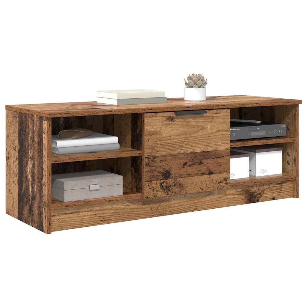 TV-Schränk 102 x 35 x 36,5 cm Altholz Holzwerkstoff