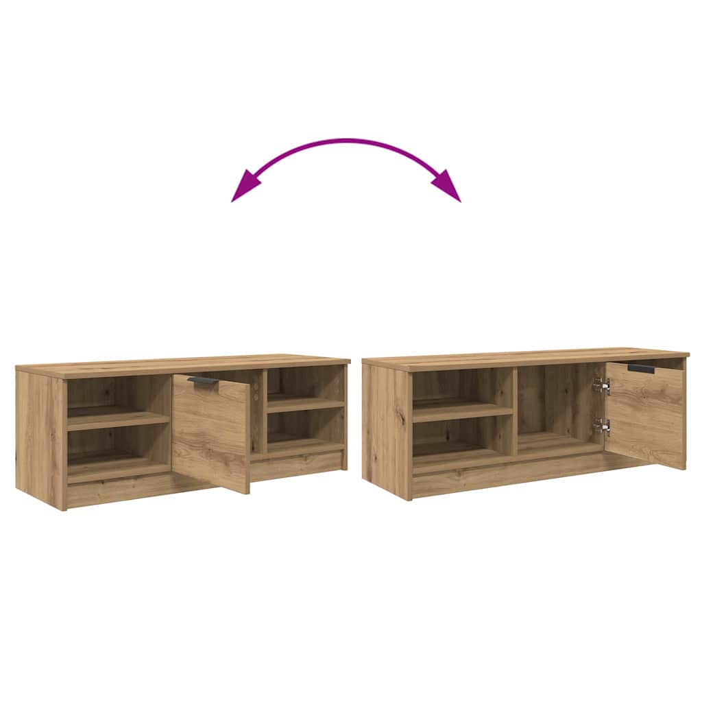 TV-Schränk 102 x 35 x 36,5 cm Artisan-Eiche Holzwerkstoff