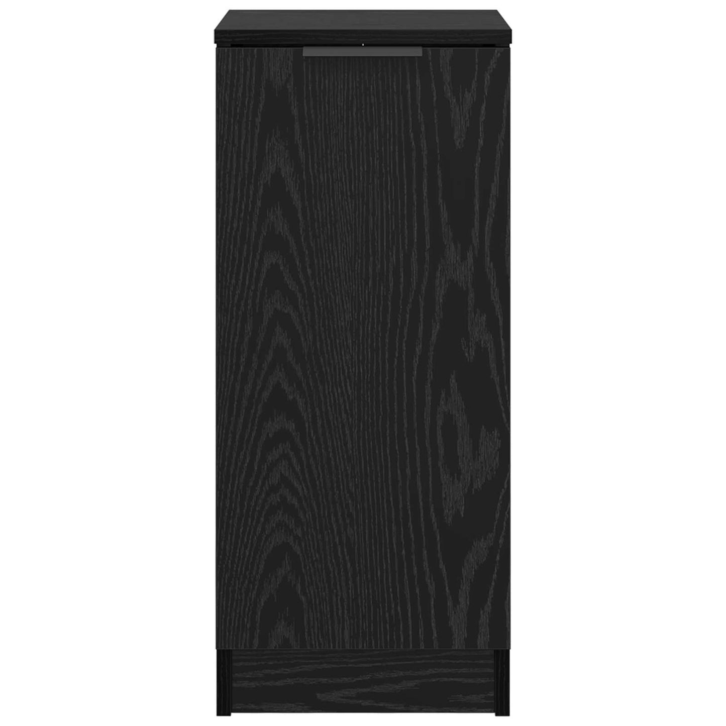 Sideboard Schwarz Eichen-Optik 30 x 30 x 70 cm Holzwerkstoff