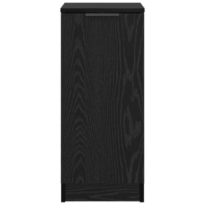 Sideboard Schwarz Eichen-Optik 30 x 30 x 70 cm Holzwerkstoff