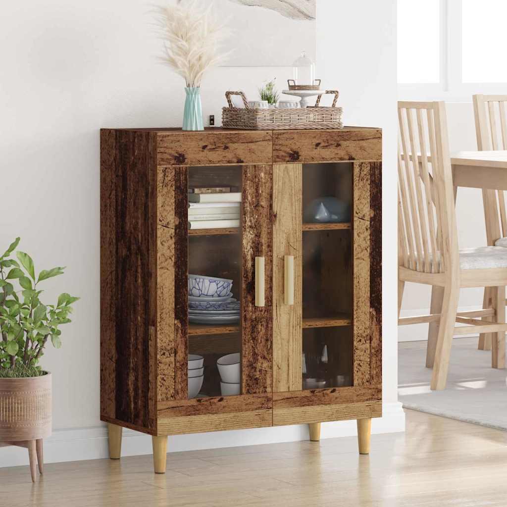 Sideboard Altholz 69,5 x 34 x 90 cm Holzwerkstoff