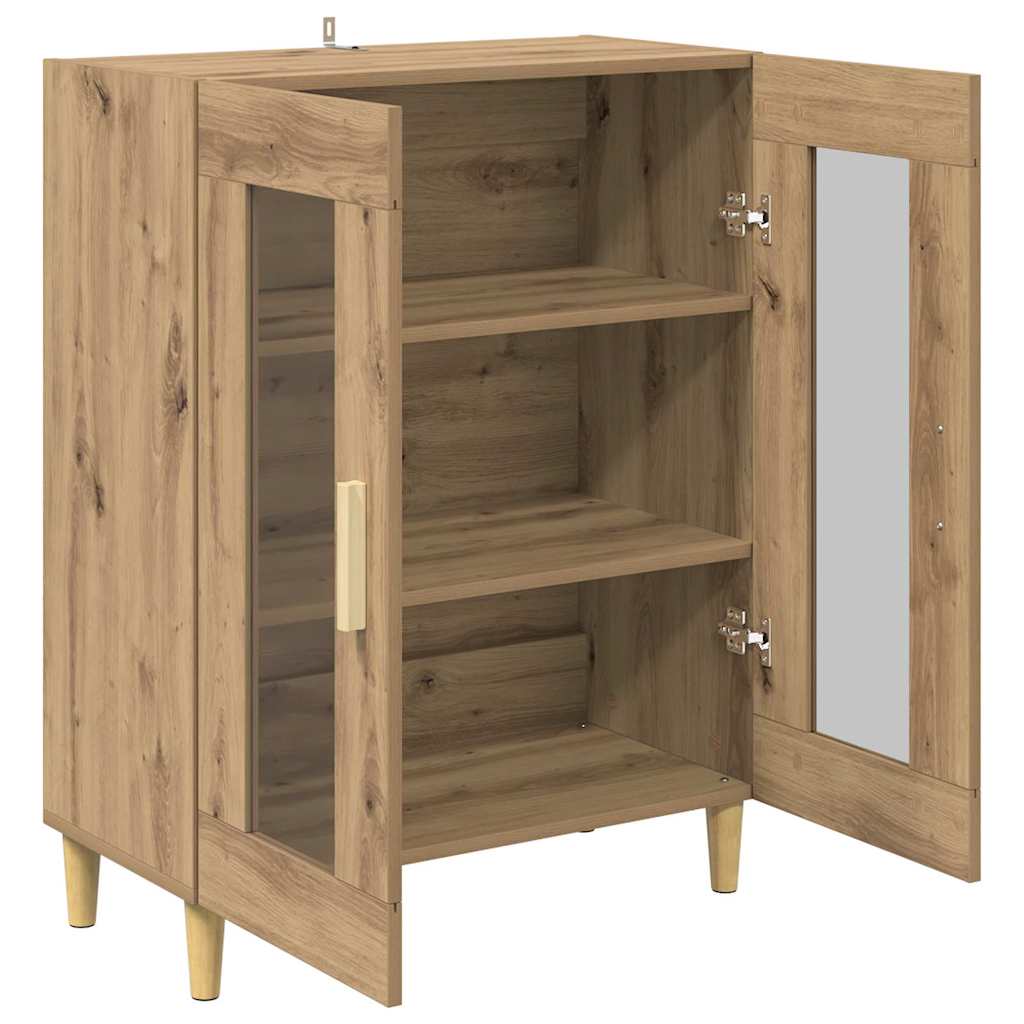 Sideboard Artisan-Eiche 69,5 x 34 x 90 cm Holzwerkstoff