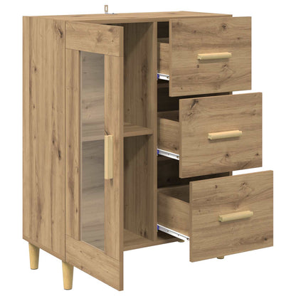 Sideboard Artisan-Eiche 69,5 x 34 x 90 cm Holzwerkstoff