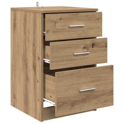Nachttisch Artisan-Eiche 40 x 40 x 63 cm Holzwerkstoff