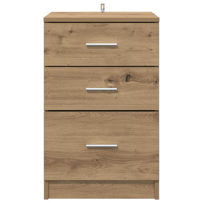 Nachttisch Artisan-Eiche 40 x 40 x 63 cm Holzwerkstoff