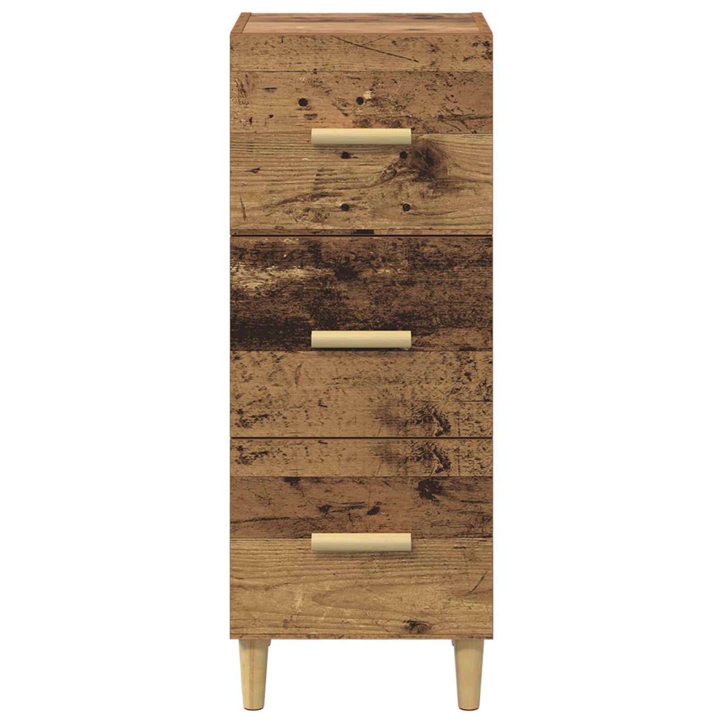 Sideboard Altholz 34,5 x 34 x 90 cm Holzwerkstoff