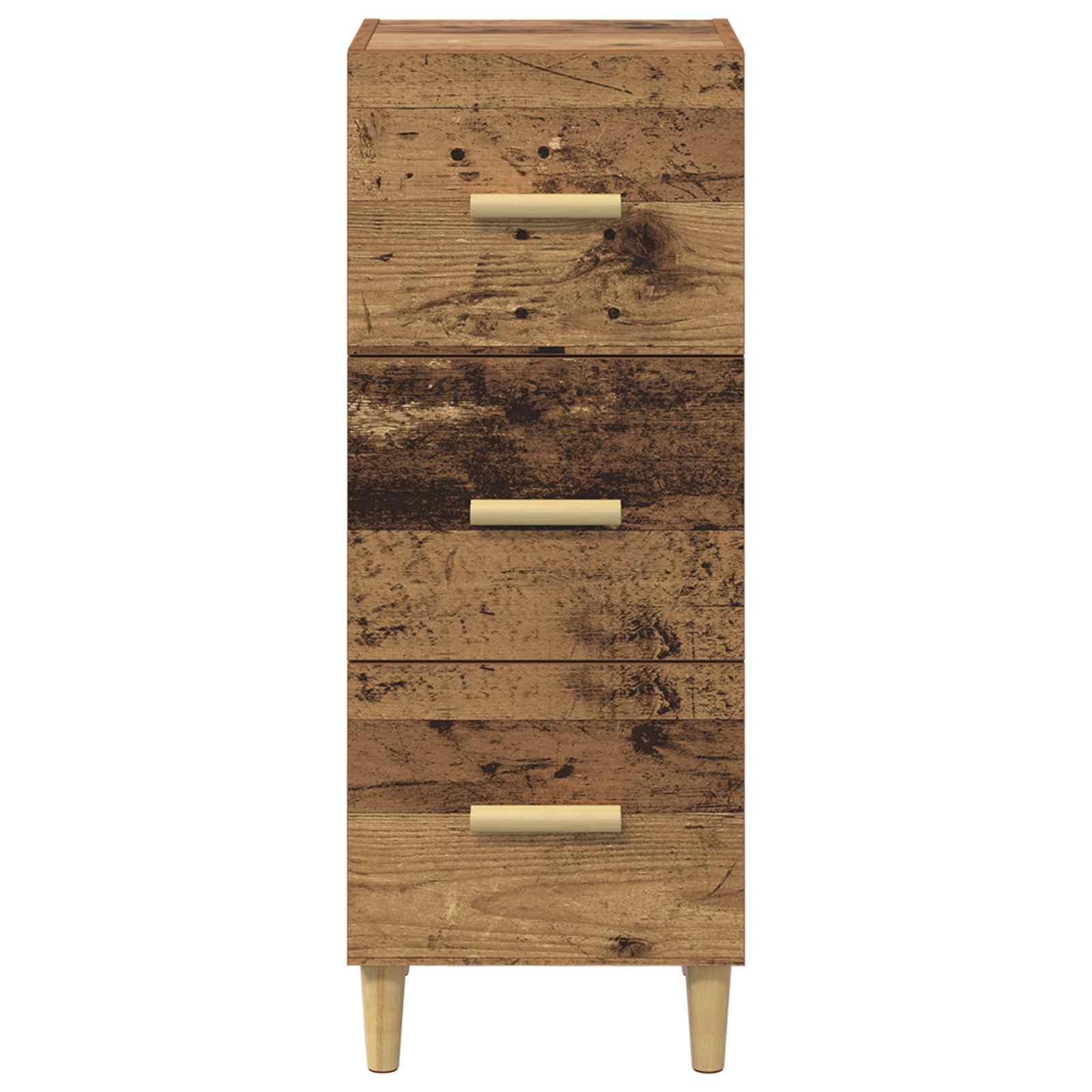 Sideboard Altholz 34,5 x 34 x 90 cm Holzwerkstoff