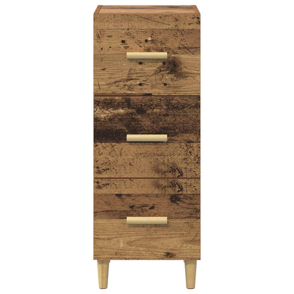 Sideboard Altholz 34,5 x 34 x 90 cm Holzwerkstoff