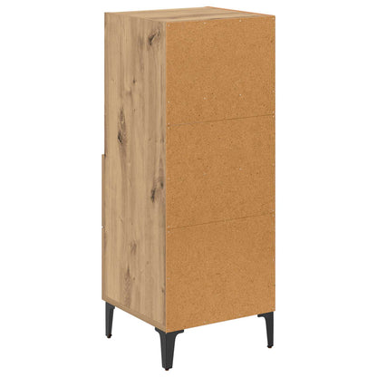 Sideboard Artisan-Eiche 34 x 34,5 x 90 cm Holzwerkstoff