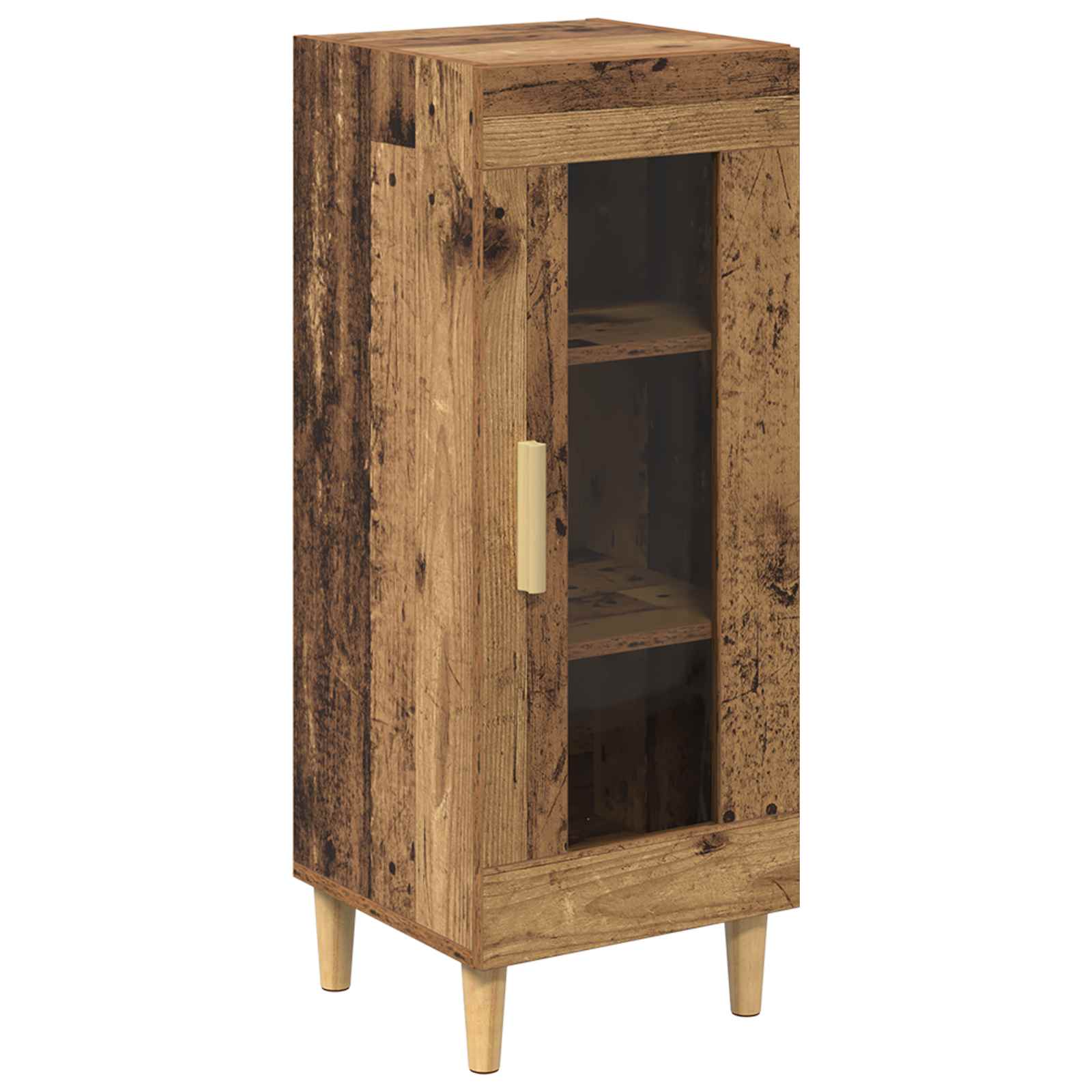 Sideboard Altholz 34.5 x 32.5 x 90 cm Holzwerkstoff