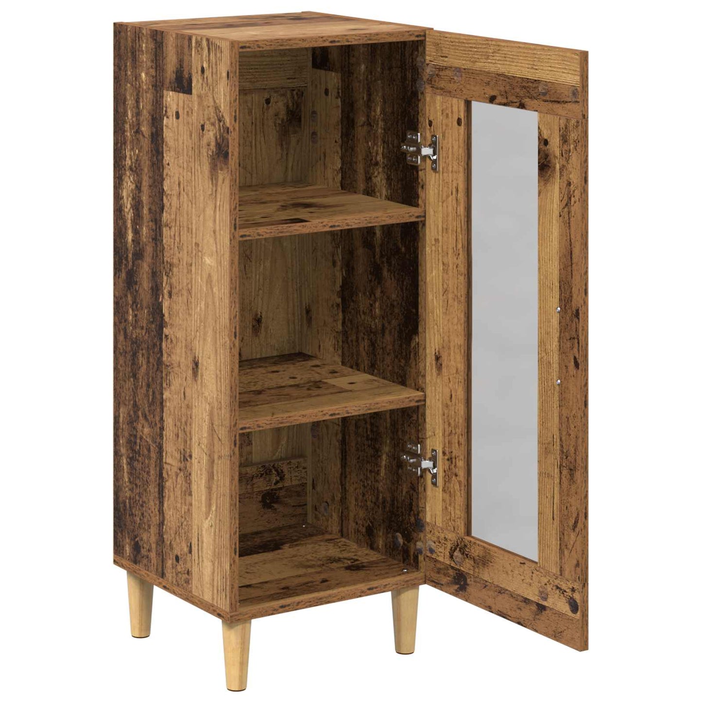 Sideboard Altholz 34.5 x 32.5 x 90 cm Holzwerkstoff
