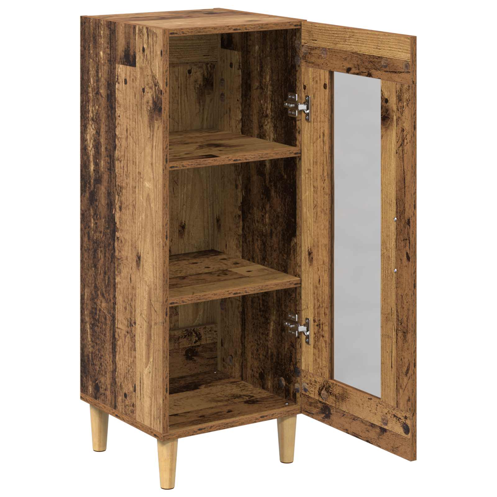 Sideboard Altholz 34.5 x 32.5 x 90 cm Holzwerkstoff