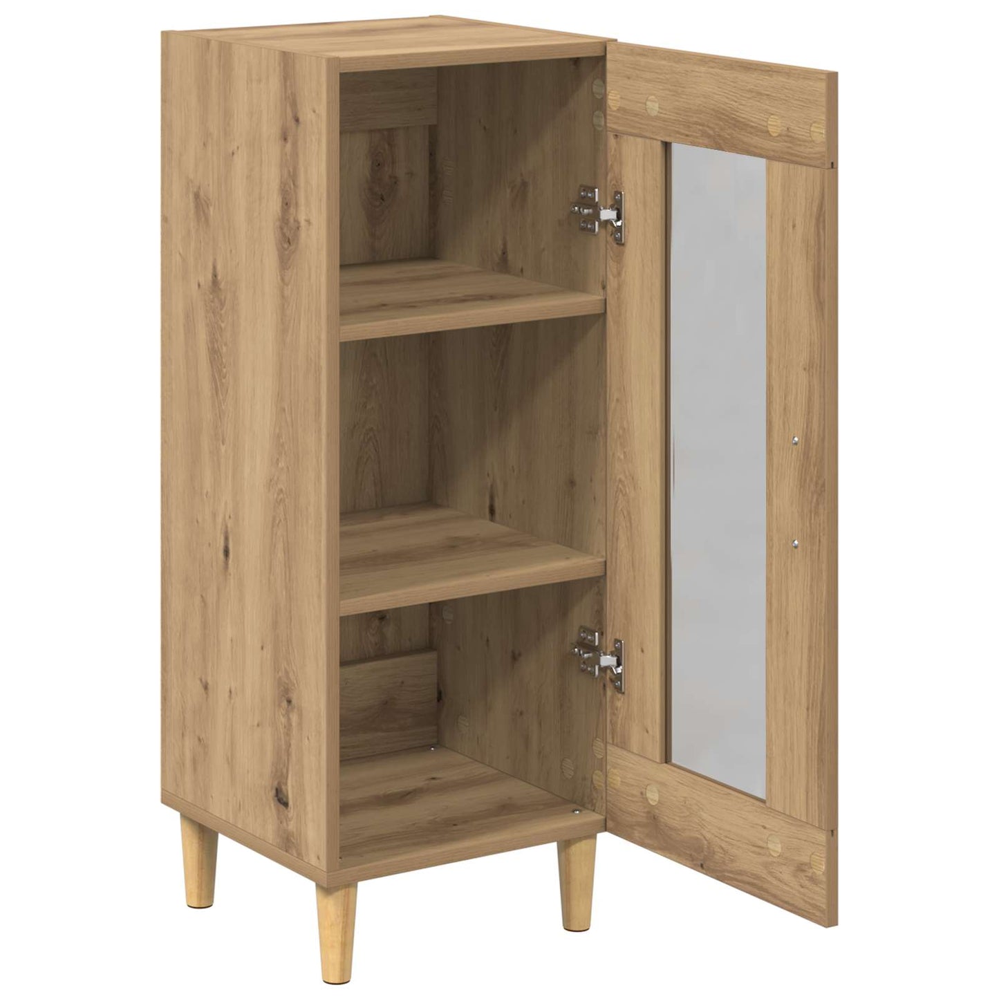 Sideboard Artisan-Eiche 34.5 x 32.5 x 90 cm Holzwerkstoff