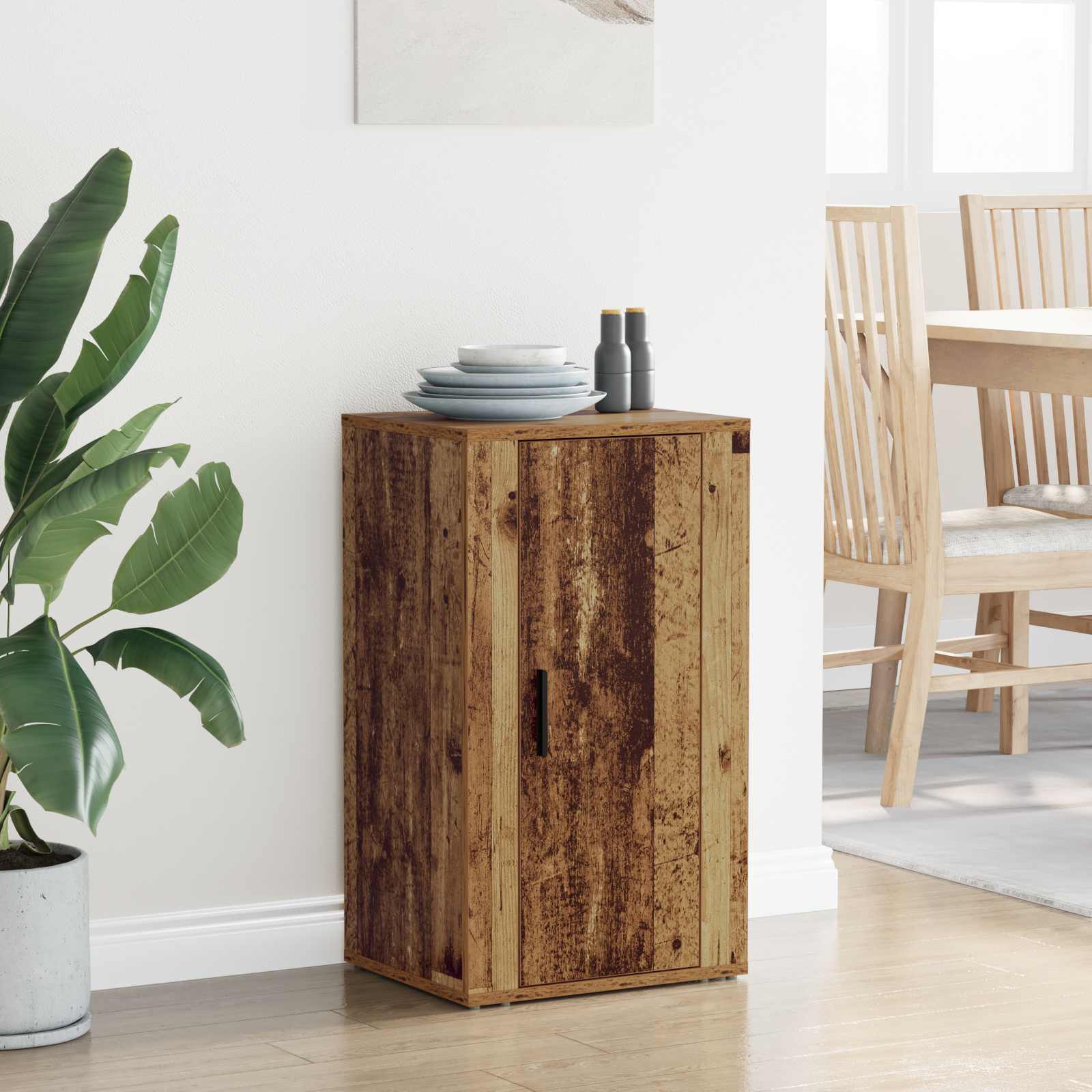 Sideboard Altholz 40 x 33 x 70 cm Holzwerkstoff