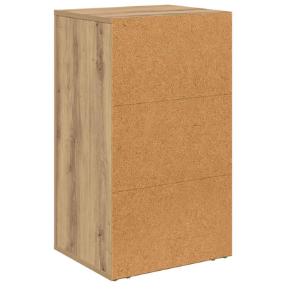 Sideboard Artisan-Eiche 40 x 33 x 70 cm Holzwerkstoff