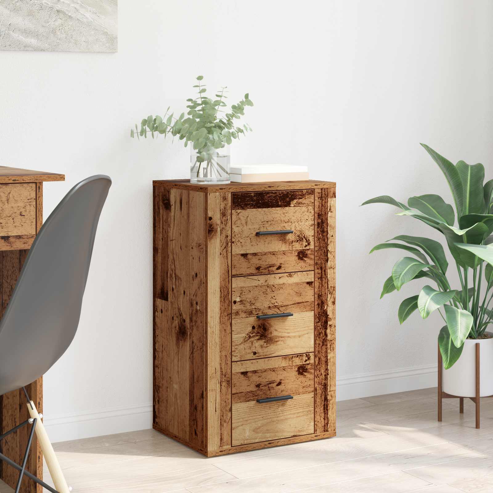 Sideboard Altholz 40 x 33 x 70 cm Holzwerkstoff