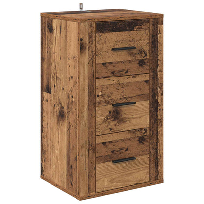 Sideboard Altholz 40 x 33 x 70 cm Holzwerkstoff