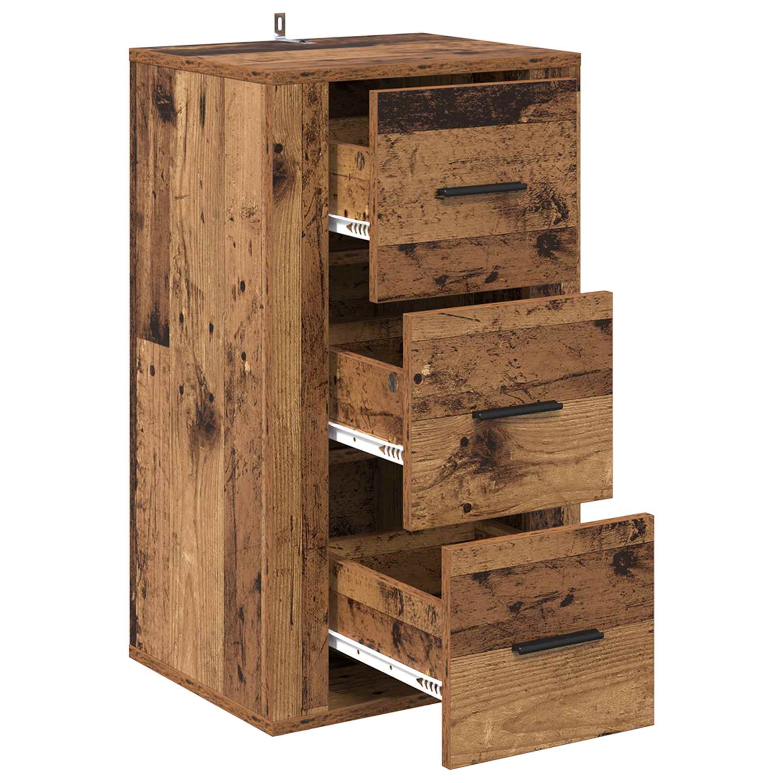 Sideboard Altholz 40 x 33 x 70 cm Holzwerkstoff