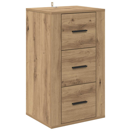 Sideboard Artisan-Eiche 40 x 33 x 70 cm Holzwerkstoff