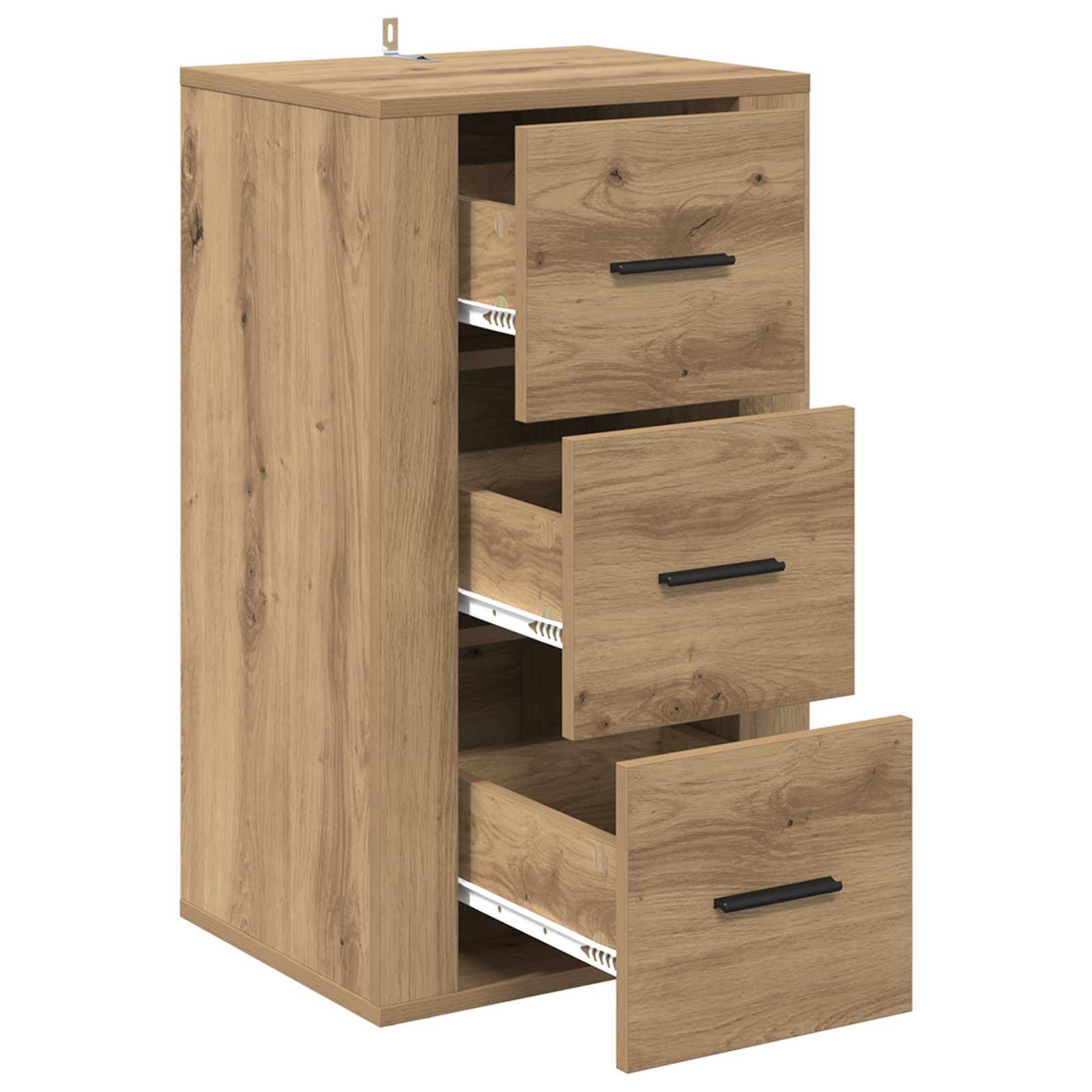 Sideboard Artisan-Eiche 40 x 33 x 70 cm Holzwerkstoff