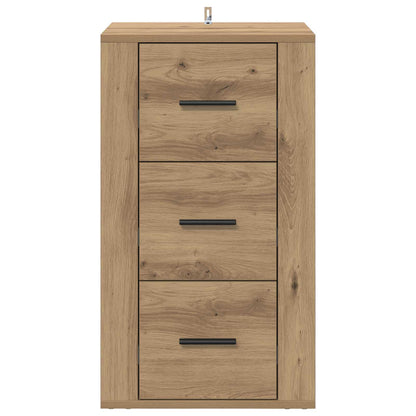 Sideboard Artisan-Eiche 40 x 33 x 70 cm Holzwerkstoff