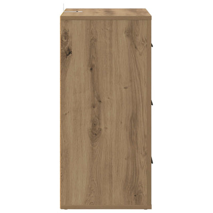 Sideboard Artisan-Eiche 40 x 33 x 70 cm Holzwerkstoff