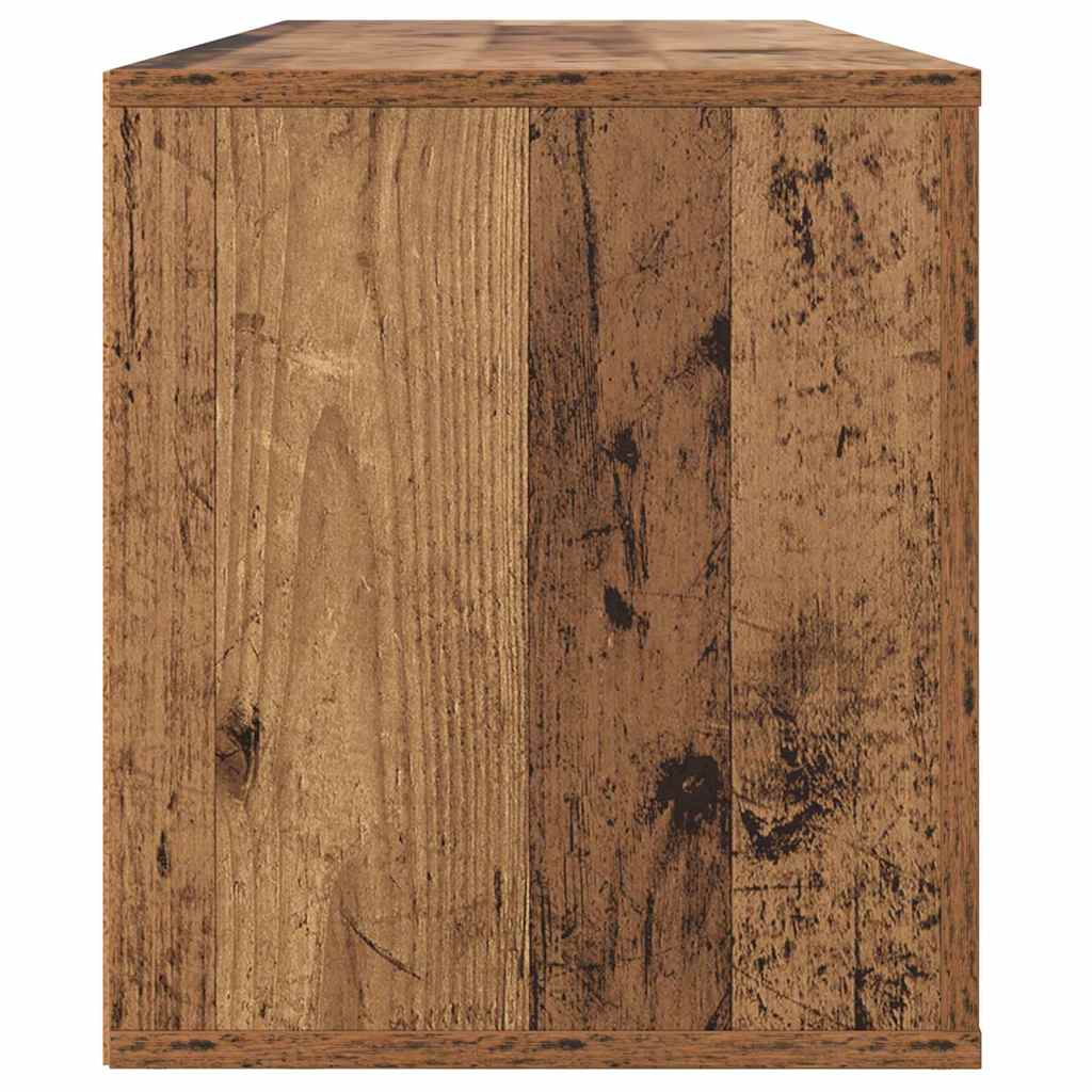 TV-Schränk 100 x 35 x 40 cm Altholz Holzwerkstoff