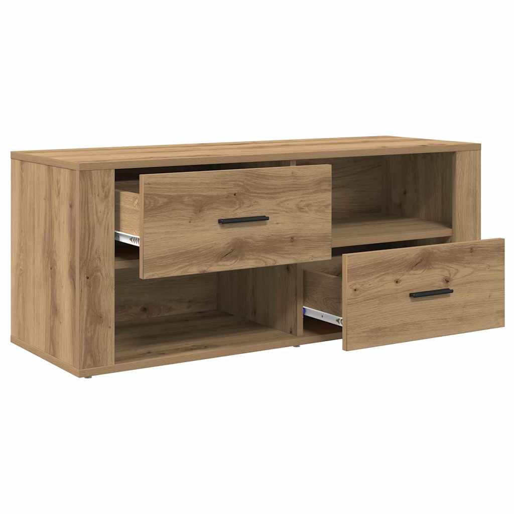 TV-Schränk 100 x 35 x 40 cm Artisan-Eiche Holzwerkstoff