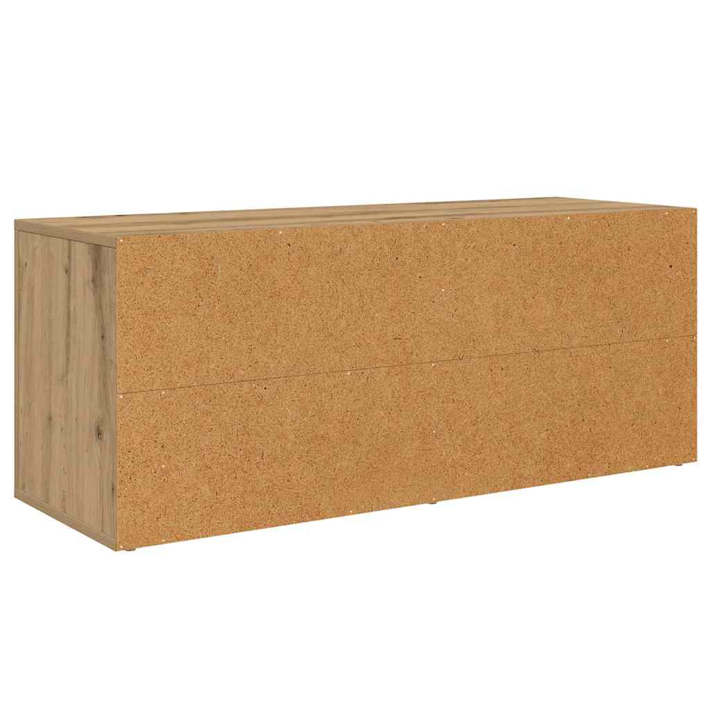 TV-Schränk 100 x 35 x 40 cm Artisan-Eiche Holzwerkstoff